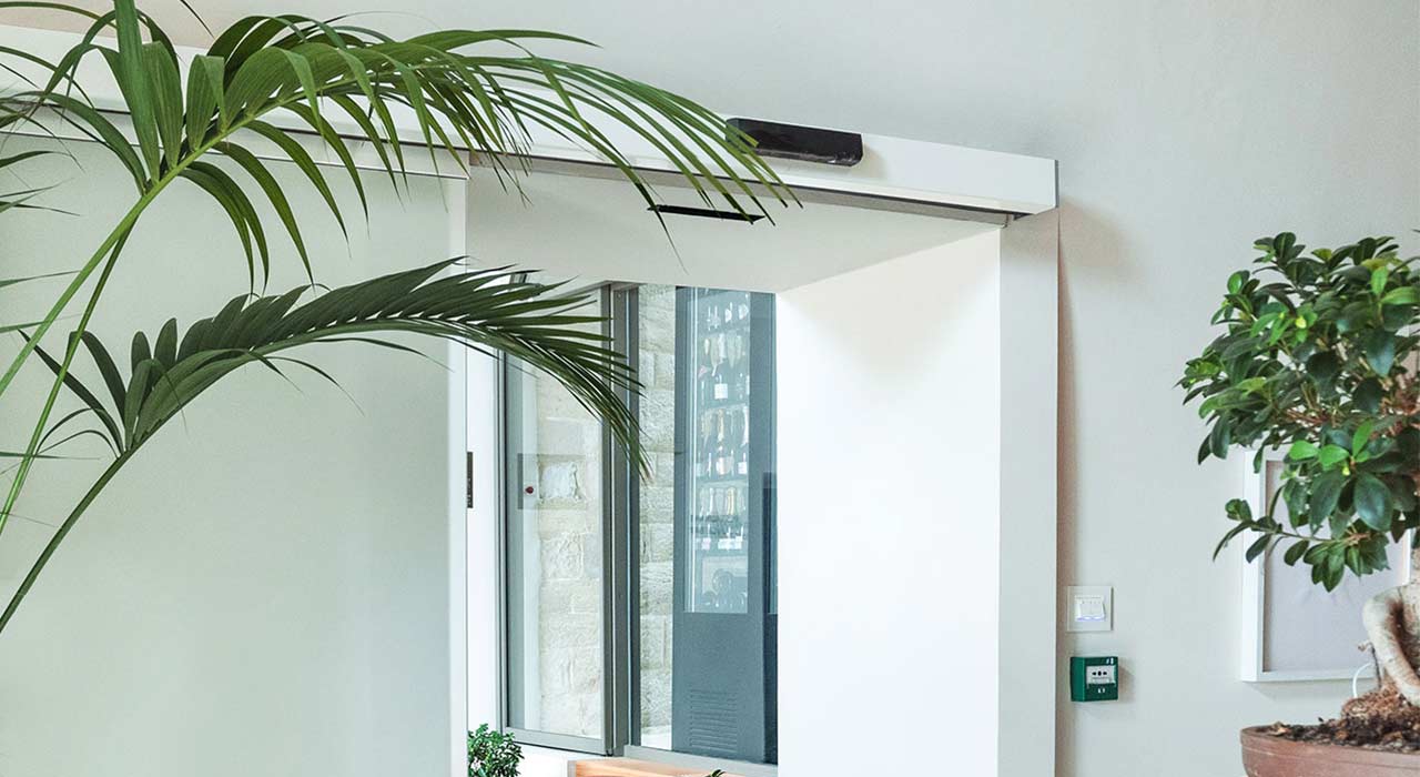 porte scorrevoli automatiche per uffici