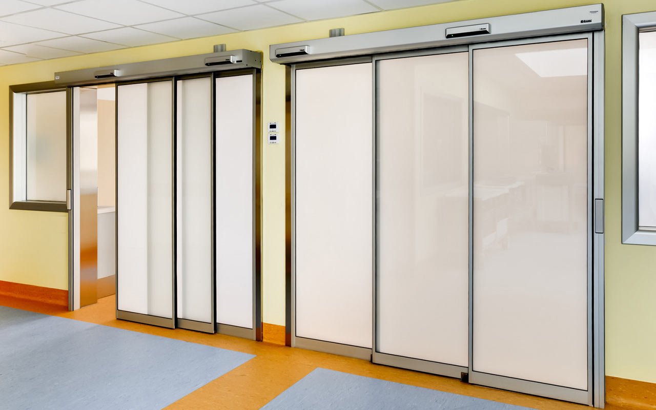 Porte scorrevoli a sfondamento ICU CCU
