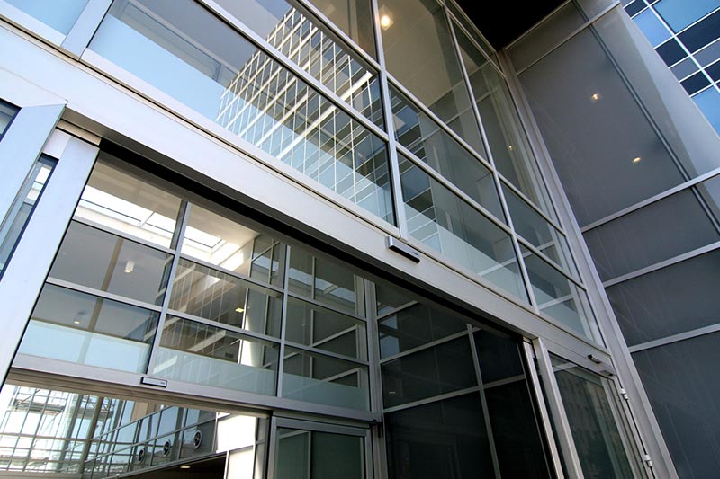 Porte scorrevoli antipanico per sede Anima SGR