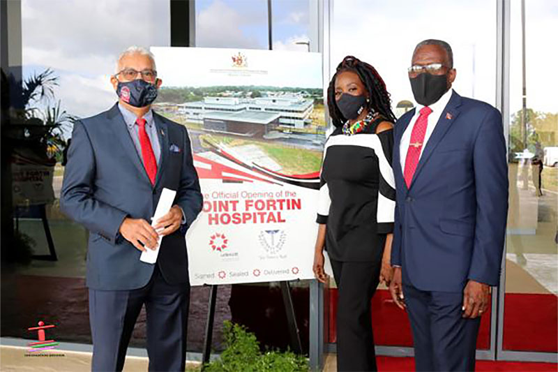 porte scorrevoli automatiche ermetiche ospedale Point Fortin