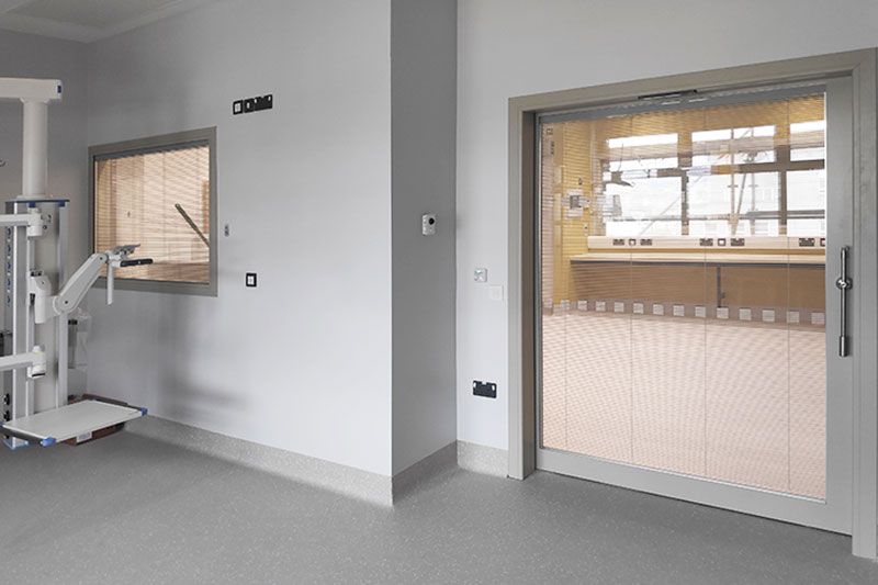 Porta automatica scorrevole ospedaliera per Sligo University Hospital