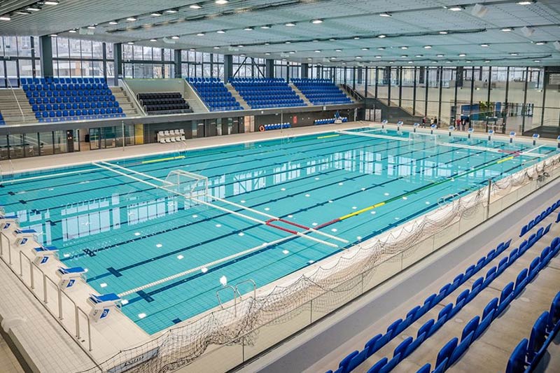 Porta automatica di separazione interno/esterno per piscine 6 porta scorrevole automatica 1 anta per piscina