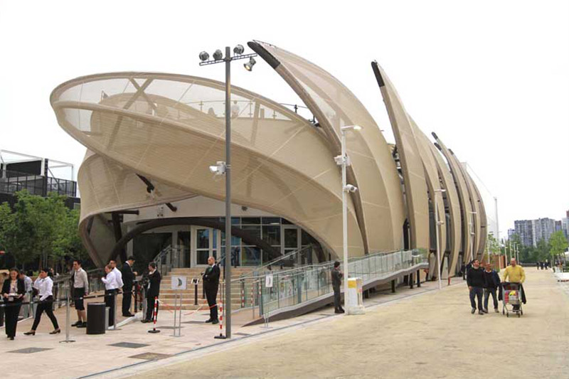 produzione porte automatiche padiglione Messico Expo 2015