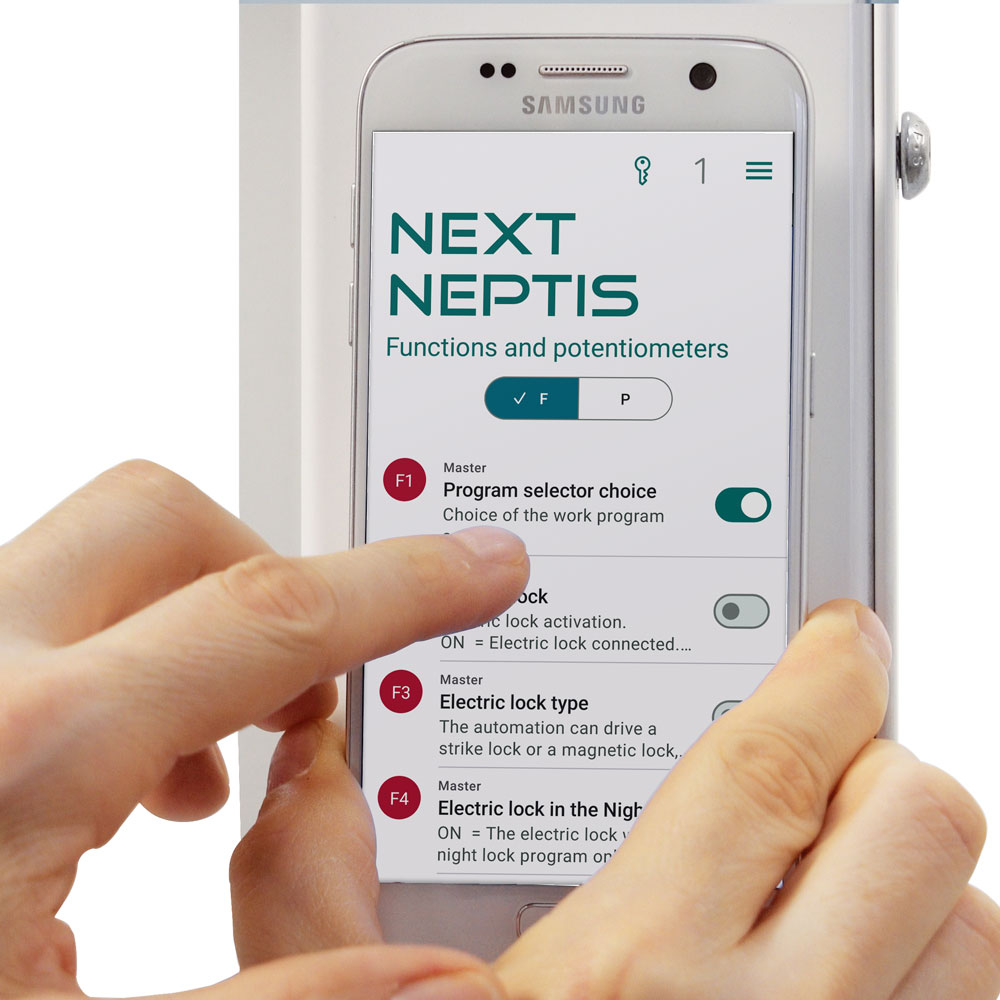 Exemple de programació amb la funció My Doors per a la My App Label