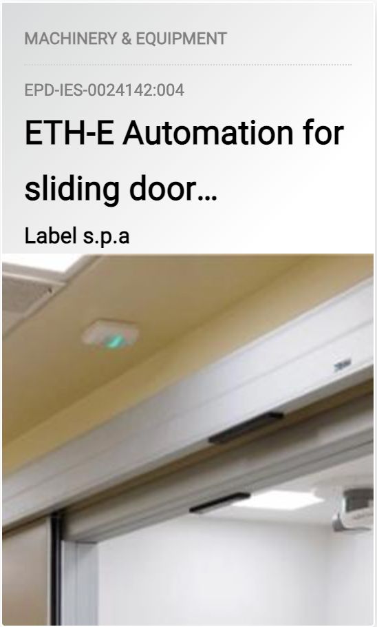 Automazione ETH-E per porte scorrevoli automatiche