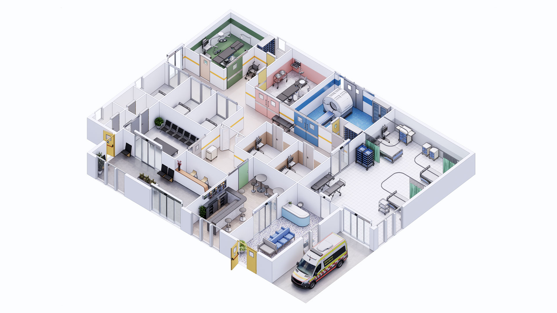 Home 1 Soluzioni Hospital Label Porte tecniche per ambienti sanitari e ospedalieri